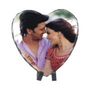 personalized stone plaques heart