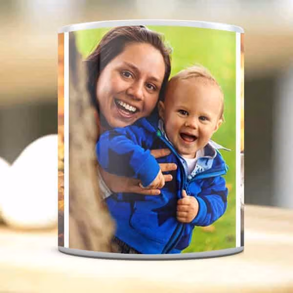 Photo Mug Collage 3 Pics