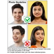 Photo Guideline for caricature