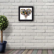 - personalizedgift.in Heart Shaped Photo Collage Frame