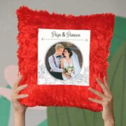 fur pillow square