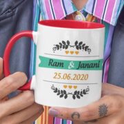 Wedding - Coffee Mug With Print - Our Wedding