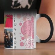- personalizedgift.in Coffee mug with print - I love you - Magic mug