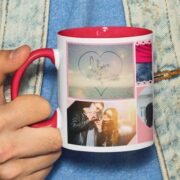 - personalizedgift.in Coffee mug with print - I love you - Red mug