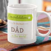 - personalizedgift.in Coffee mug with print - Best dad in the world- White mug