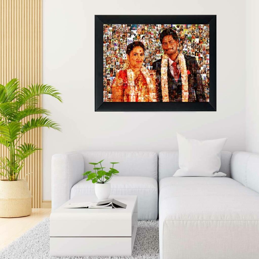 Mosaic Photo Frame Print All Your Favorite Pics In 1 Frame