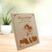 - personalizedgift.in 5x7-Potrait-WoodEngraving-1