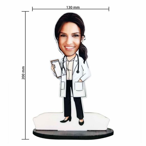 - personalizedgift.in female-doctor-caricature-1080px-3