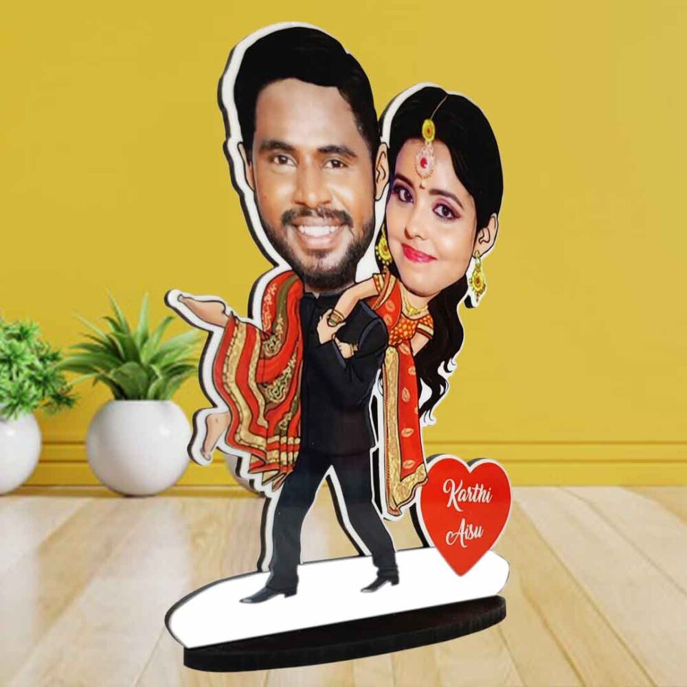 happy-couple-2-caricature-2-side