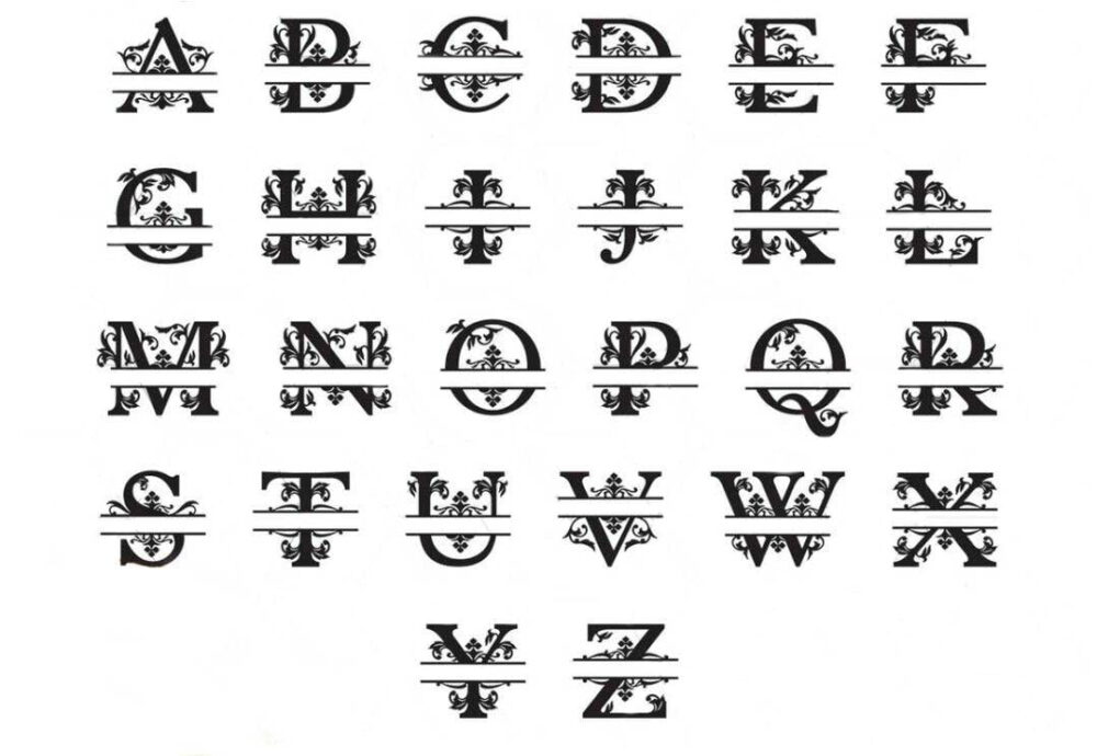 monogram-26-letters