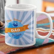 - personalizedgift.in The best Dad on earth - 100% guaranteed - White mug
