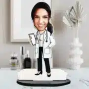 Personalized Female Doctor Caricature gifts