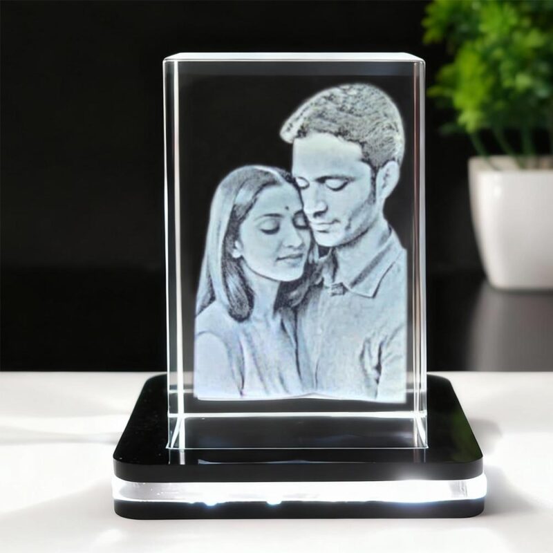 Personalized 3d crystal gift