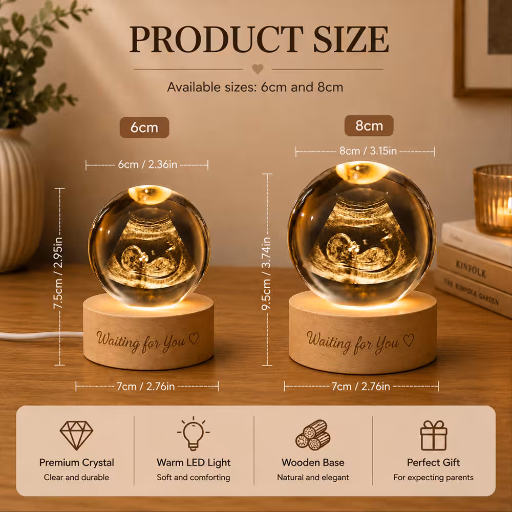ultrasound-crystal-gift - personalizedgift.in