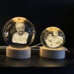 Personalized 3D Crystal Ball Lamp with Photo